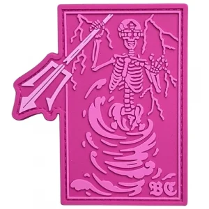 ПВХ патч "ВИХОРЬ" рожевий2