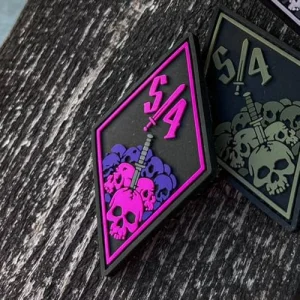 Патч ПВХ S/4 DIZASTER pink