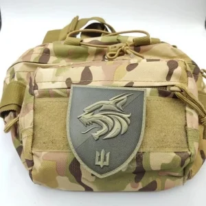 Шеврон 137-й окремий батальйон морської піхоти польовий об'ємний