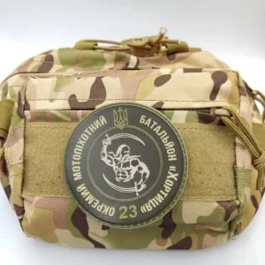 Шеврон 23 отдельный мотопехотный батальон Хортица олива