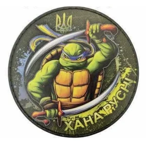 Шеврон Черепашки ниндзя Хана русне