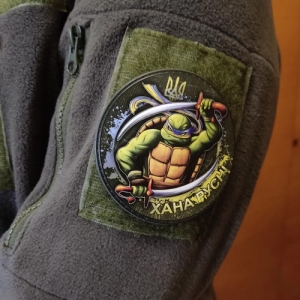 Шеврон Черепашки ніндзя Хана русні