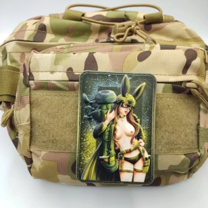 Шеврон Девушка с Javelin объемный