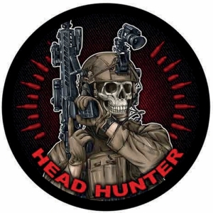 Шеврон Head hunter круглый
