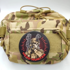 Шеврон Head hunter круглый