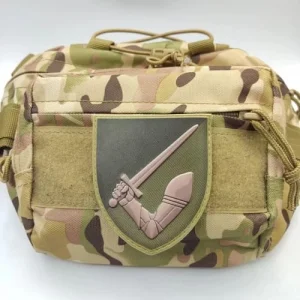 Шеврон рука з мечем 117-та ОМБр олива