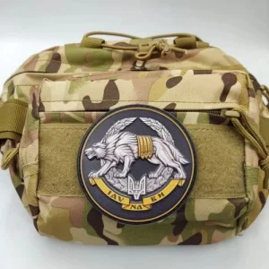 Шеврон ССО Иду на вы Волк объемный