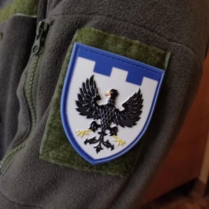 Шеврон ТрО 119 бригады ВСУ Чернигов