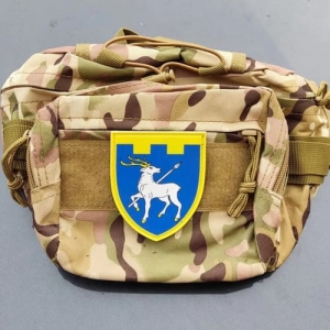 Шеврон ТрО 123 бригади ЗСУ Миколаїв