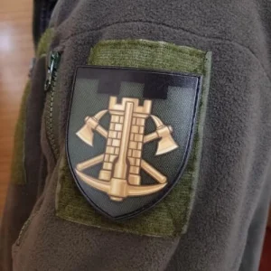 Шеврон ТРО Инженерные войска темная олива