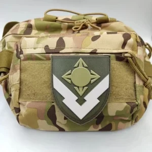 Шеврон в/ч 1796 4 стрілки об'ємний олива