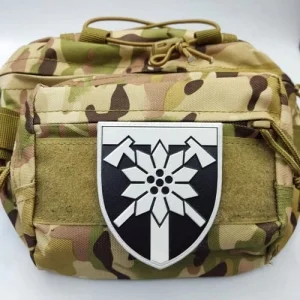 Шеврон ЗСУ 128 окрема гірсько-штурмова Закарпатська бригада ОК Захід