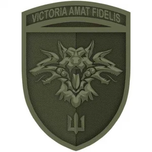 Шеврон ЗСУ 38 окрема бригада морської піхоти олива