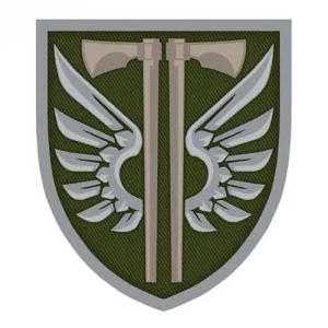 Шеврон ЗСУ 77 окрема аеромобільна бригада новий польовий