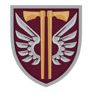 Шеврон ВСУ 77 отдельная аэромобильная бригада новый