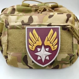 Шеврон ВСУ А1977 звезда с крыльями