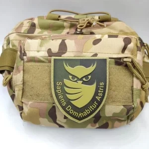 Шеврон ВСУ с совой "Sapiens Dominabitur Astris" Разведка олива