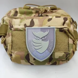 Шеврон ЗСУ із совою "Sapiens Dominabitur Astris" Розвідка