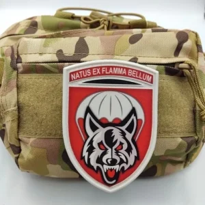 Шеврон ВСУ Natus ex flamma bellum