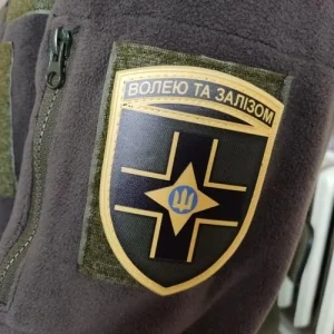 Шеврон ВСУ Волей и железом