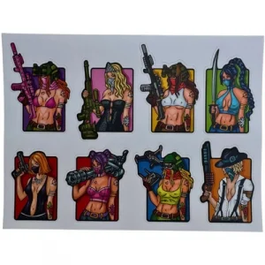 Стікерпак "TACTICAL GIRLS"