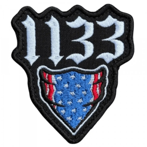 Вышитый патч "МАСКА 1133"