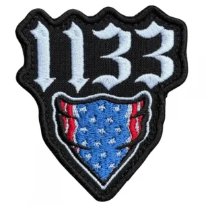 Вишитий патч "МАСКА 1133"