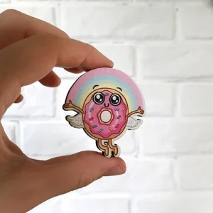 Значок ангельський пончик