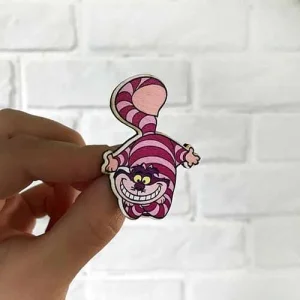 Значок Чеширський кіт