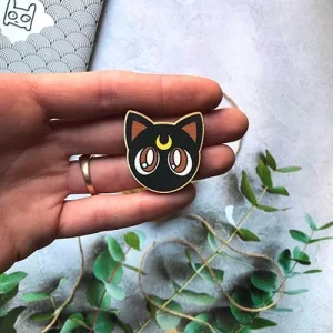 Значок Кіт Місяць