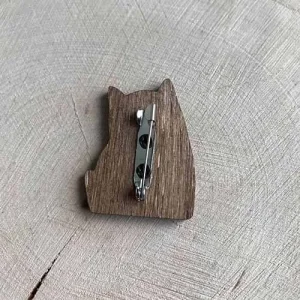 Значок Котик з факом