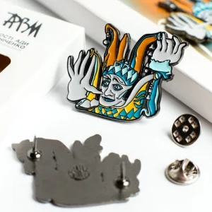 Значок КОРОЛЬ І БЛАЗЕНЬ