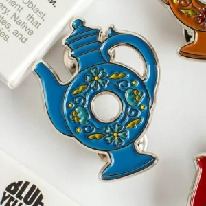 Значок Куманець блакитний