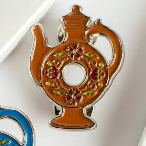 Значок Куманець оранжевый