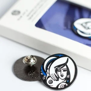 Значок Жінка в колі життя