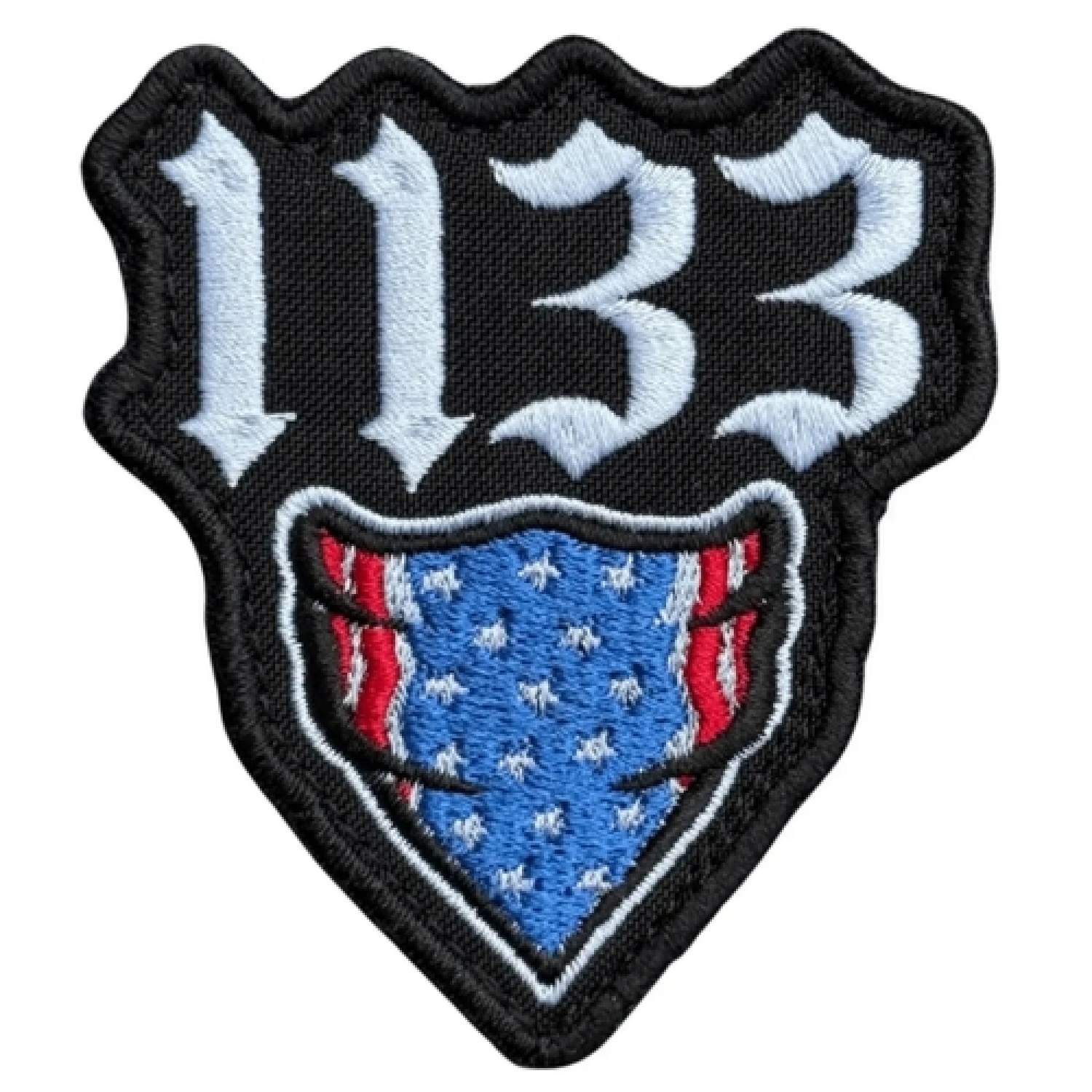 Вышитый патч "МАСКА 1133"