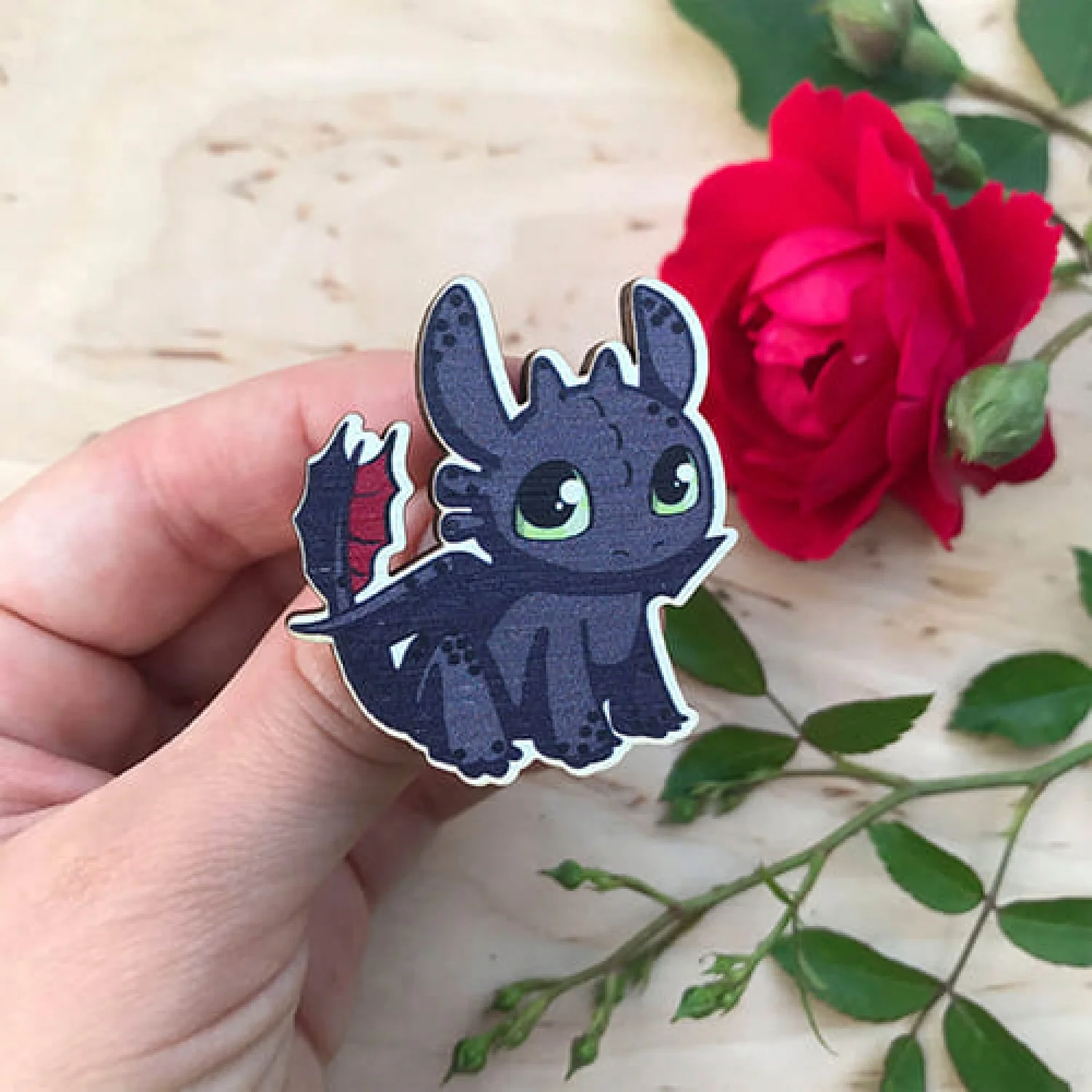 Значок Беззубик 2