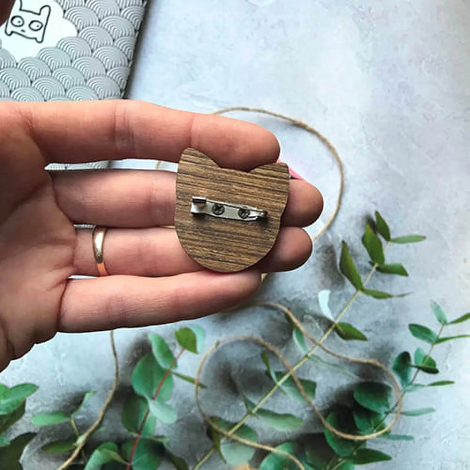 Значок Кіт Місяць