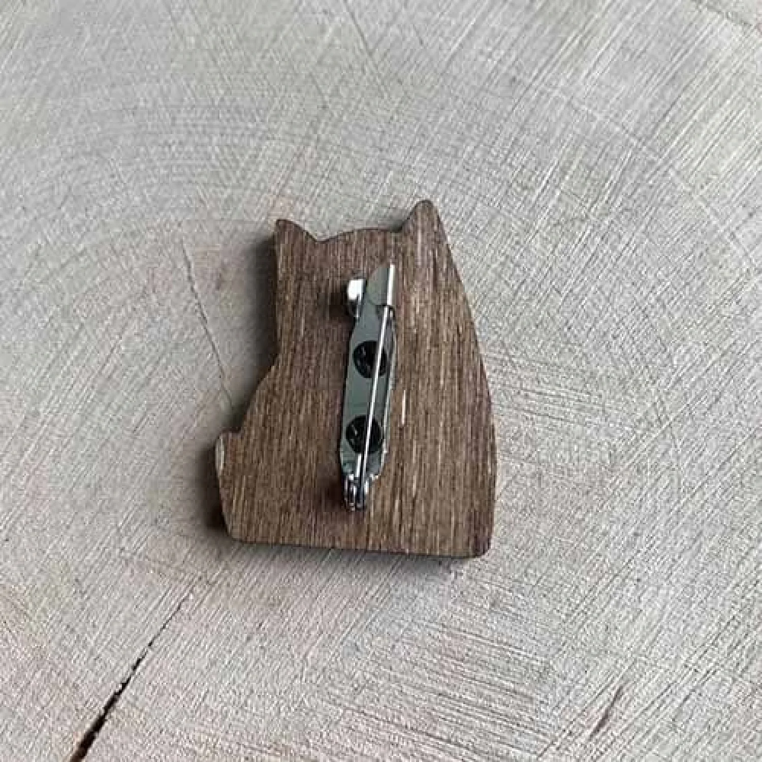 Значок Котик з факом