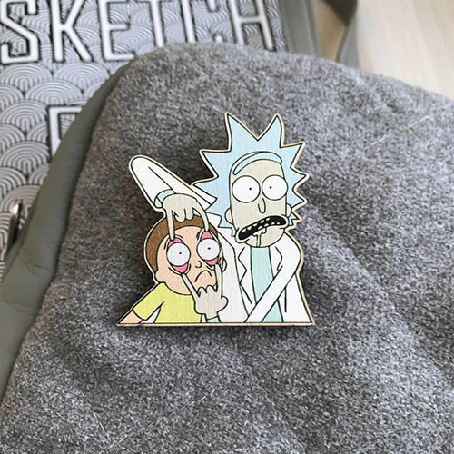 Значок Рік і Морті