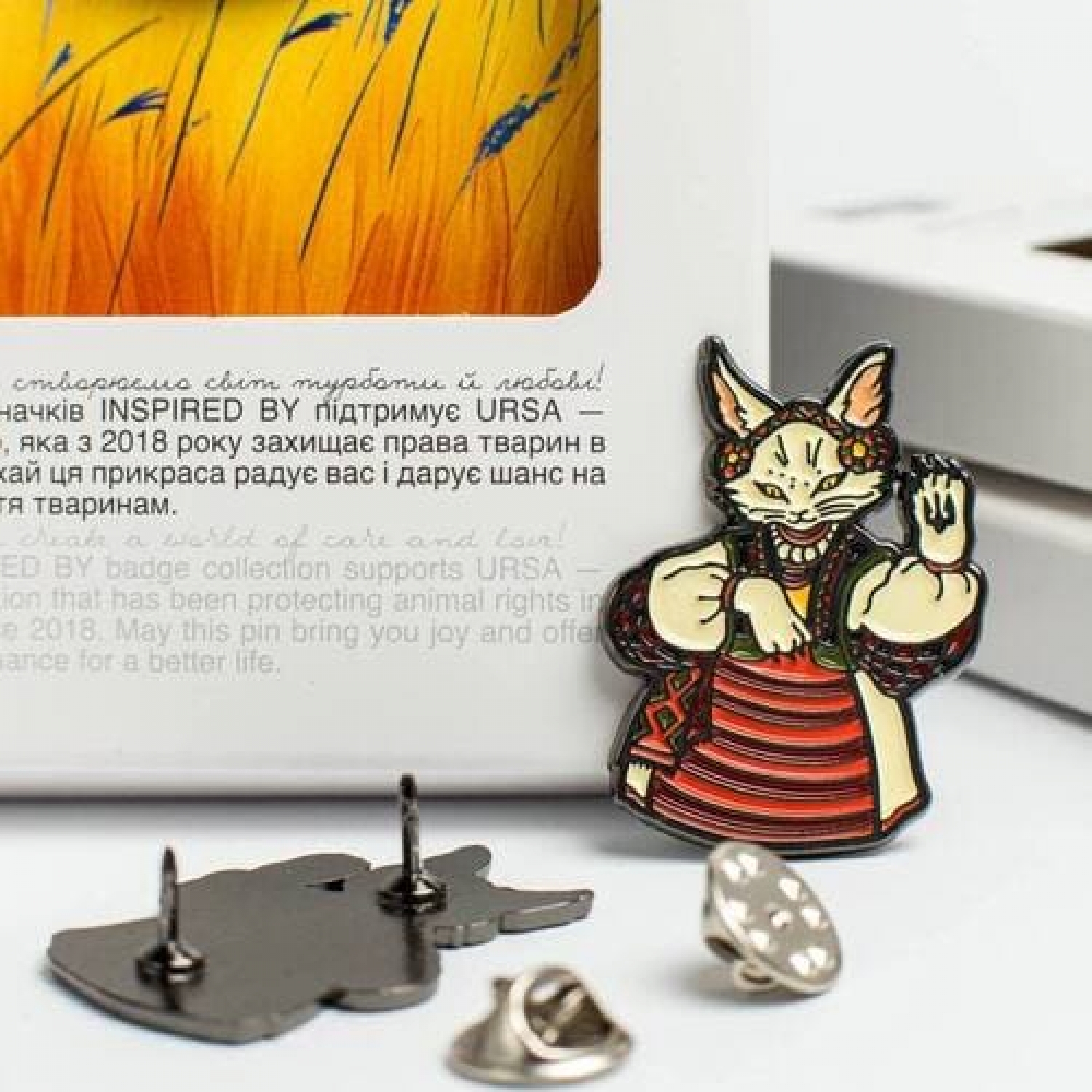 Значок Котик