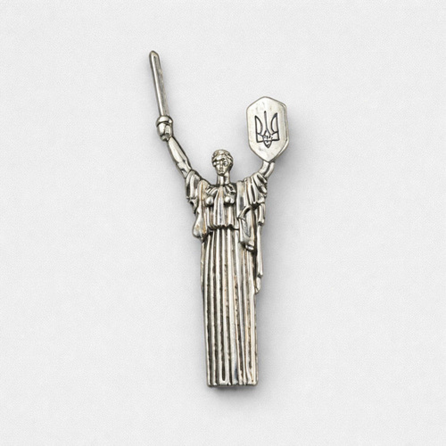 Значок Монумент Родина-Мати під срібло